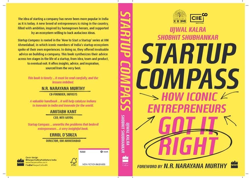 IIM Ahmedabad alumni launch ‘Startup Compass’ book supported by